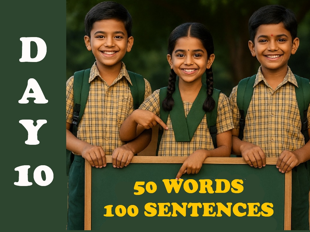 LEARN SIMPLE HINDI DAY-10