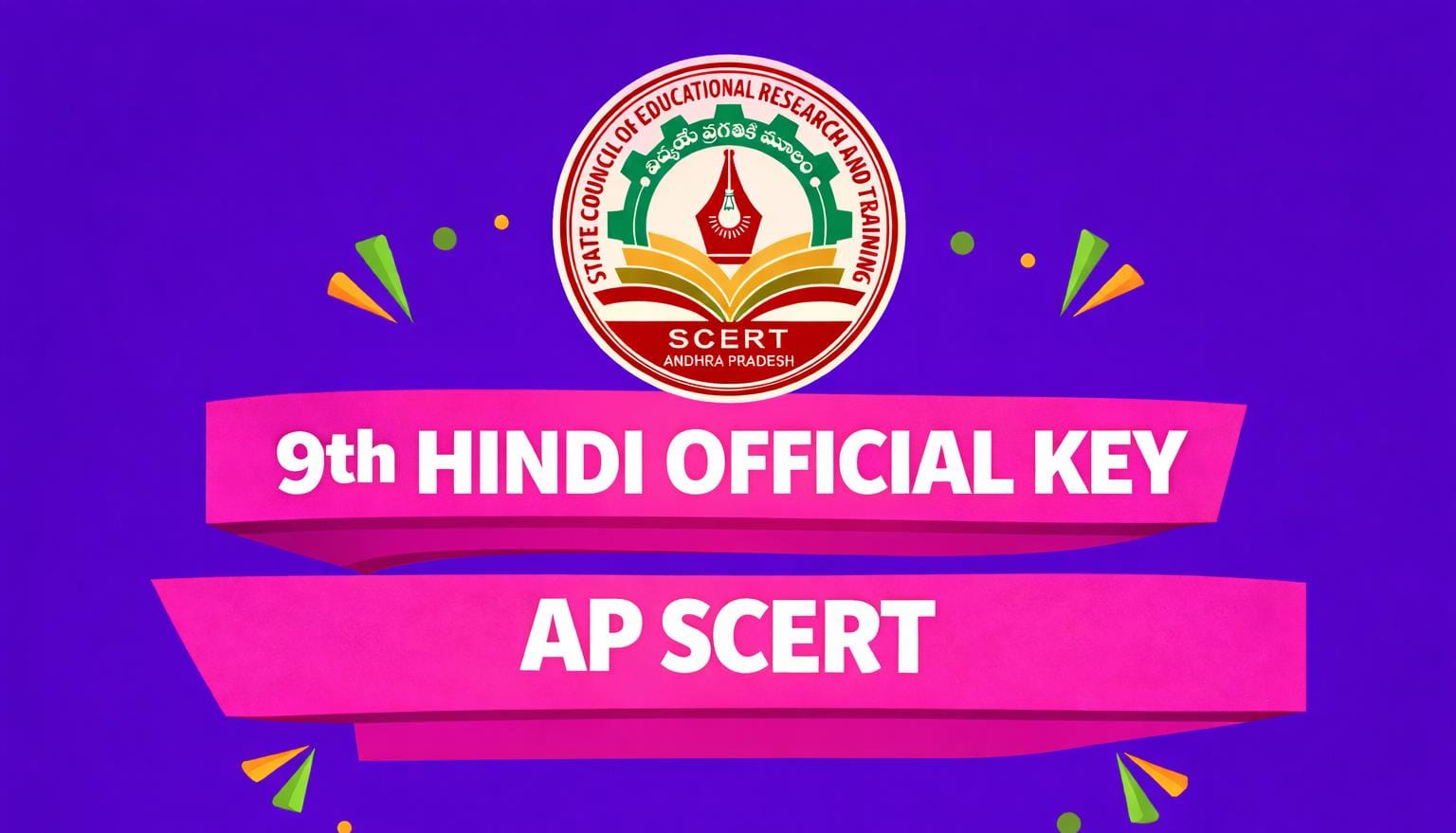 9th HINDI SA-2 OFFICIAL KEY 2026