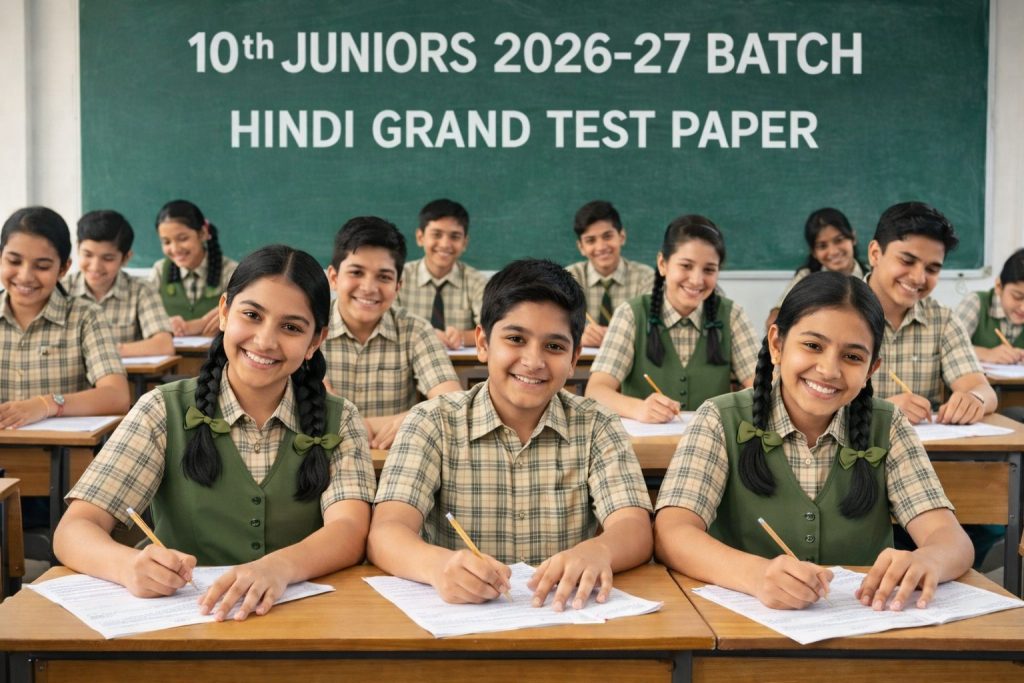 10TH CLASS JUNIORS (2026-27) HINDI GRAND TEST