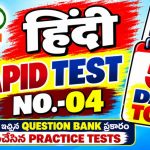 HINDI RAPID TET TEST NO.-4